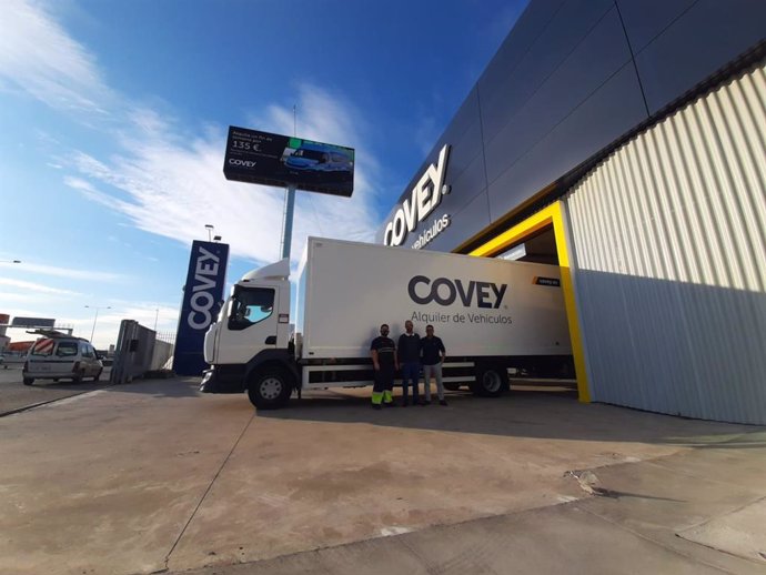 Covey ya tiene cerrado el préstamo de varios vehículos gracias a las muestras de solidaridad de los clientes solicitando vehículos para acudir a Ucrania,  que se han disparado.