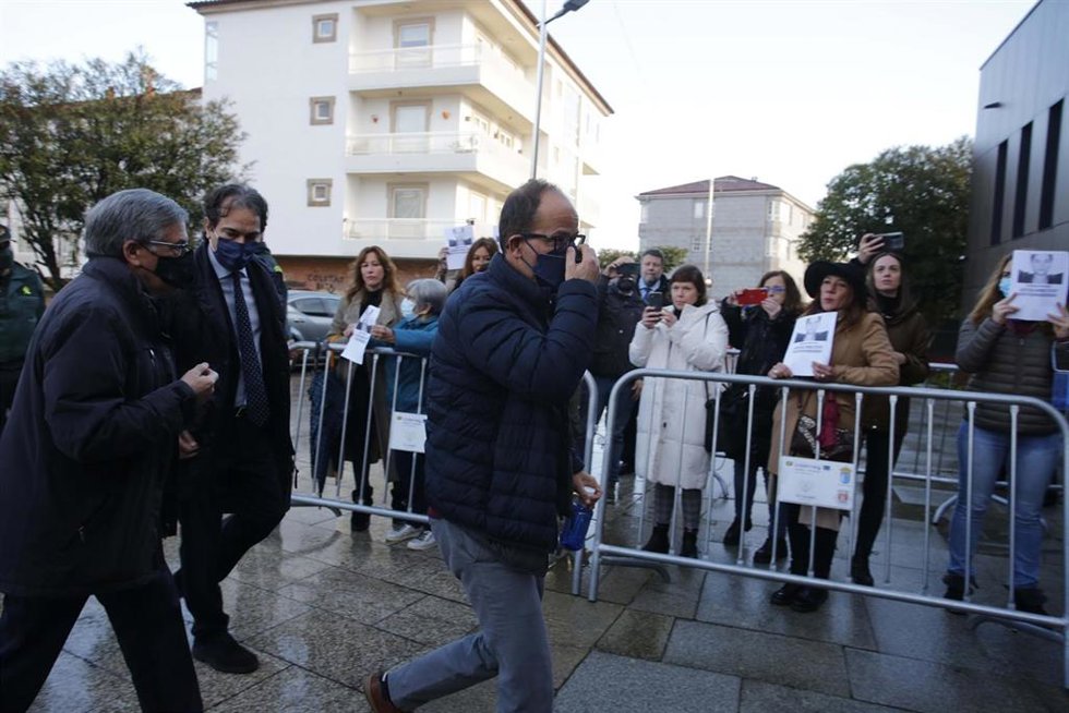 Comparece en el juzgado de Tui (Pontevedra) el único investigado en relación a la muerte de la viguesa Déborah Fernández-Cervera
