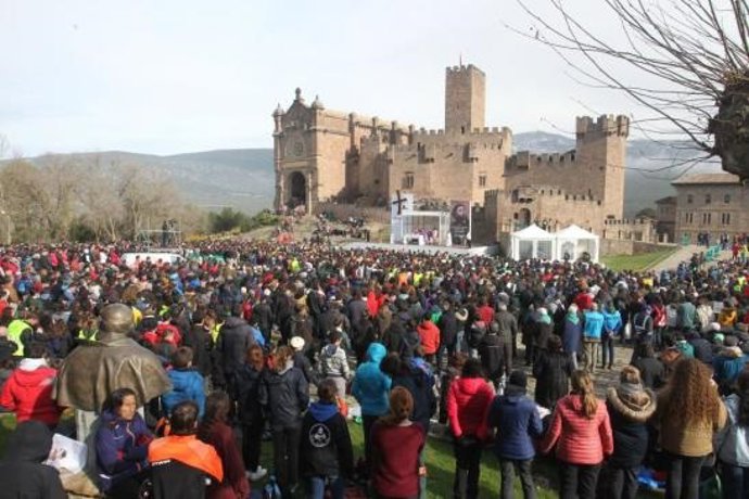 Foto de archivo de la Javierada.