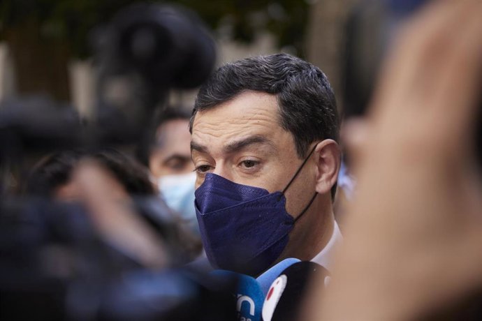 El presidente de la Junta, Juanma Moreno