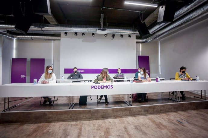 Archivo - Vista general del Consejo Ciudadanos Estatal (CCE) de Podemos (Imagen de archivo)
