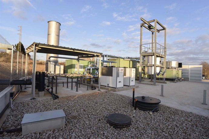 La planta de producción de gases renovables Elena