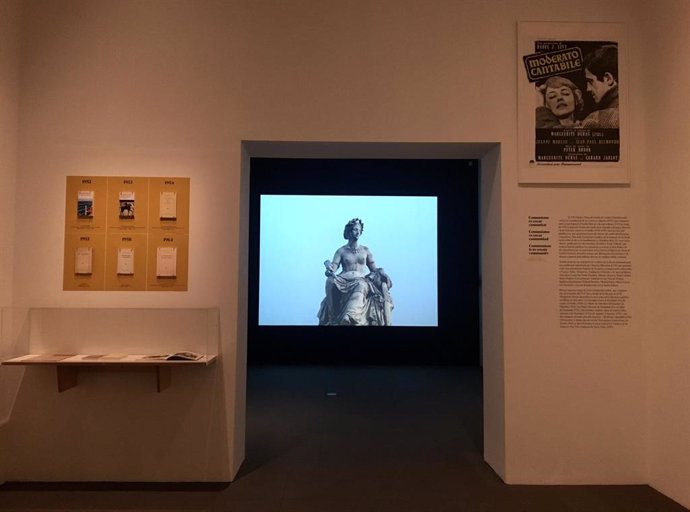 La exposición sobre Marguerite Duras en La Virreina Centre de la Imatge de Barcelona.