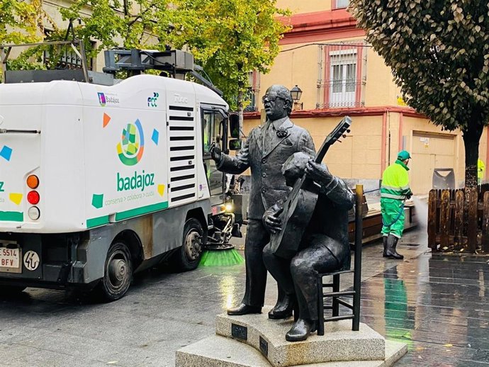Limpieza viaria de Badajoz