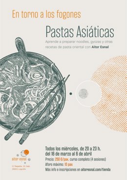 Taller de pastas asiáticas