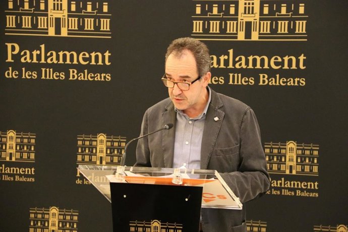 El portavoz de Salud de Ciudadanos, Juanma Gómez.