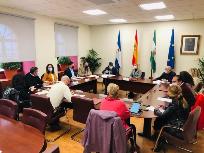 Reunión este viernes de la Junta Local de Alcalá de Guadaíra (Sevilla).