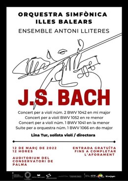 Cartel del concierto gratuito de la OSIB.