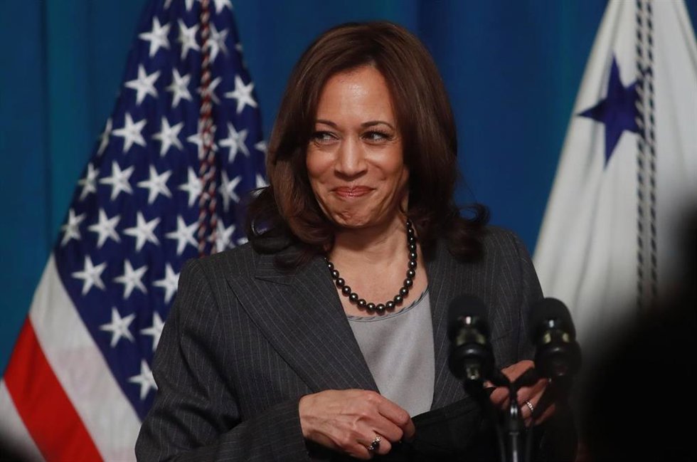 La vicepresidenta de Estados Unidos, Kamala Harris. 