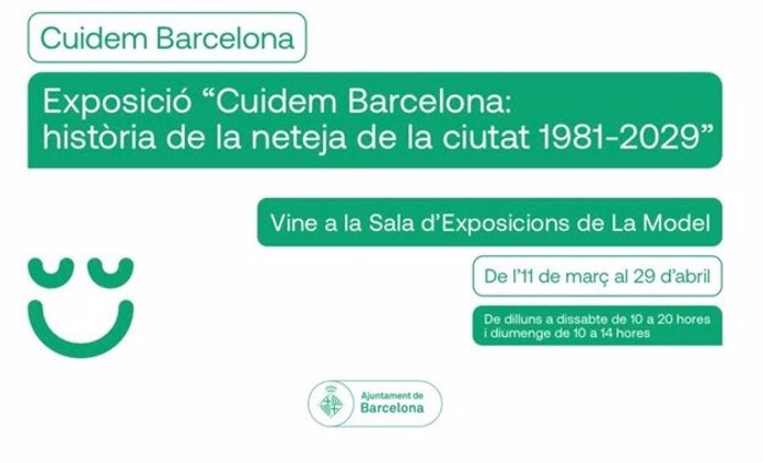 L'Ajuntament de Barcelona ha estrenat a la Model una exposició sobre la histria del servei de neteja municipal.