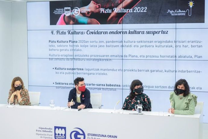 Presentación del plan Piztu Kultura 2022