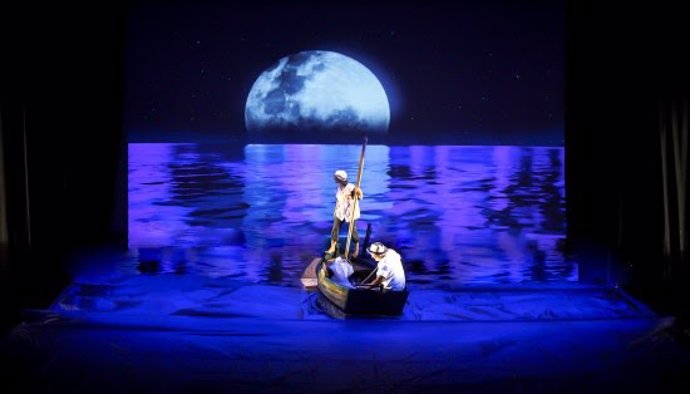 La obra 'El viejo y el mar' de la compañía aragonesa Che y Moche abrirá la programación del Espacio Fundación SGAE del Teatro Principal