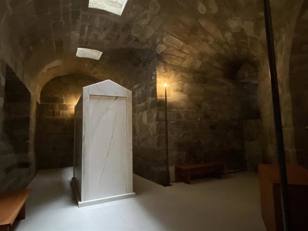 Nuevo espacio funerario de la Catedral de Santiago, diseñado por Álvaro Siza.