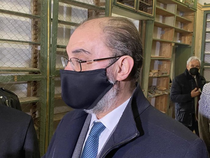 El presidente del Gobierno de Aragón, Javier Lambán.