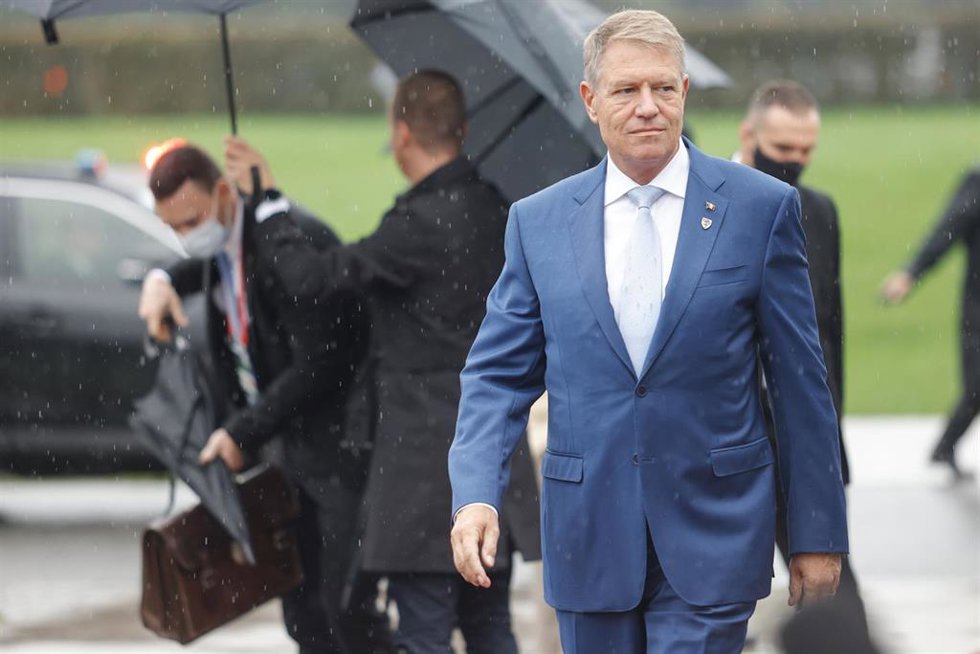 El presidente rumano, Klaus Iohannis.