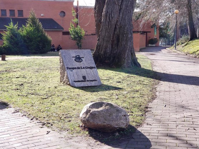 Archivo - Entrada parque de La Grajera en Logroño