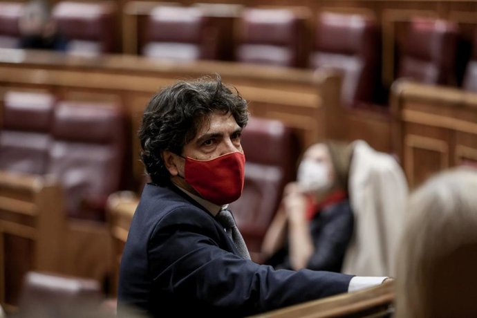 Archivo - El portavoz adjunto del Grupo Popular en el Congreso, Mario Garcés.