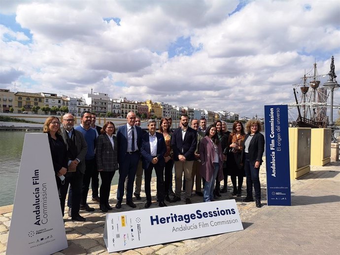 El acalde de Sevilla, Antonio Muñoz, ha clausurado las jornadas 'Heritage Sessions', una iniciativa de Andalucía Film Commission.