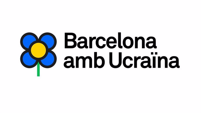 Logo de la página web actualizada por el Ayuntamiento de Barcelona para facilitar la acogida de refugiados ucranianos