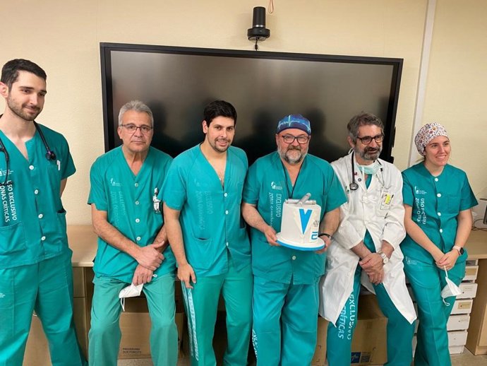 Equipo de Cardiología del Hospital Universitario de Badajoz.