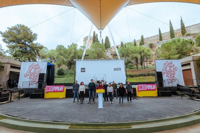 La CUP presenta en Tarragona su nuevo Secretariado Nacional