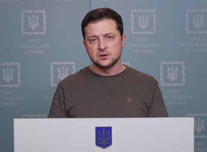 El president d'Ucrana, Volodimir Zelenski