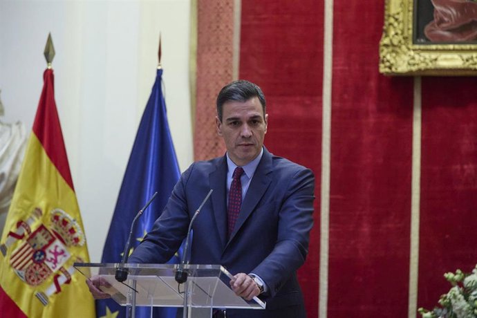 El presidente del Gobierno, Pedro Sánchez