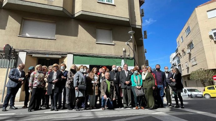 Acto de inauguración de la nueva sede ampliada de la Casa de Extremadura en Jaén.