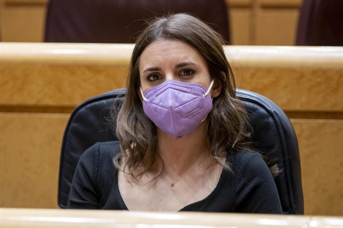La ministra de Igualdad, Irene Montero.