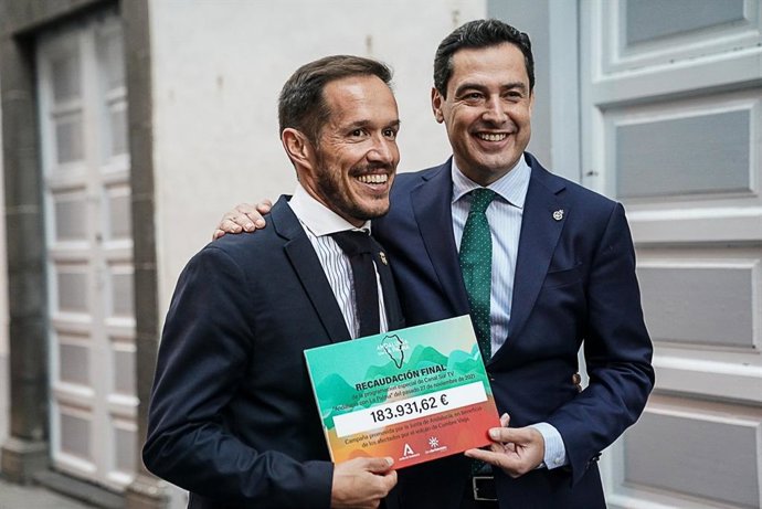 El presidente de la Junta de Andalucía, Juanma Moreno