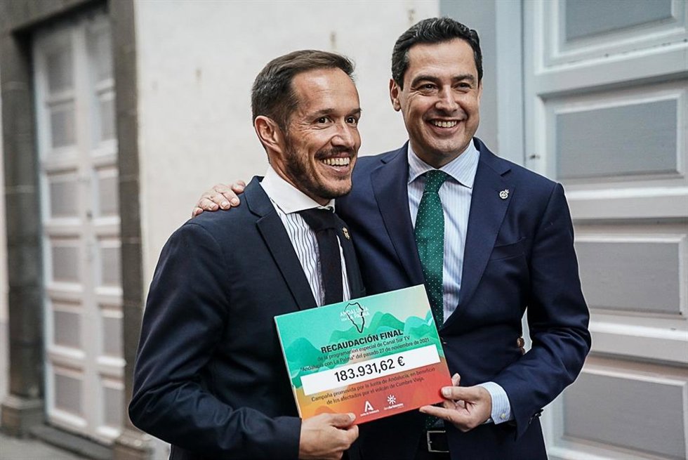 El presidente de la Junta de Andalucía, Juanma Moreno
