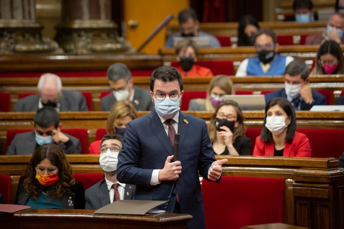 El president de la Generalitat, Pere Aragons.