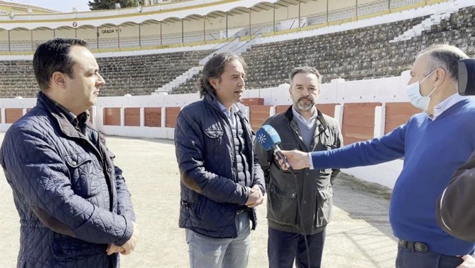 Benito Morillo este domingo en Linares.
