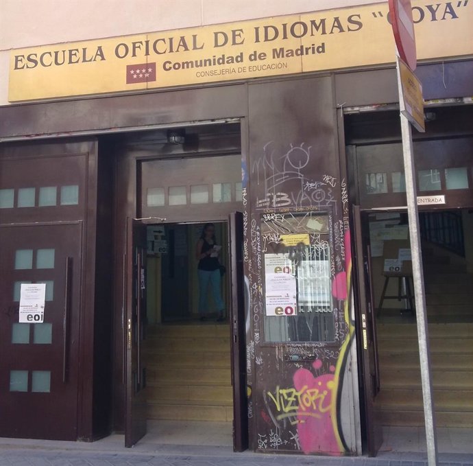 Archivo - Arxivo - Imatge d'arxiu d'una Escola Oficial d'Idiomes (EOI) a Madrid