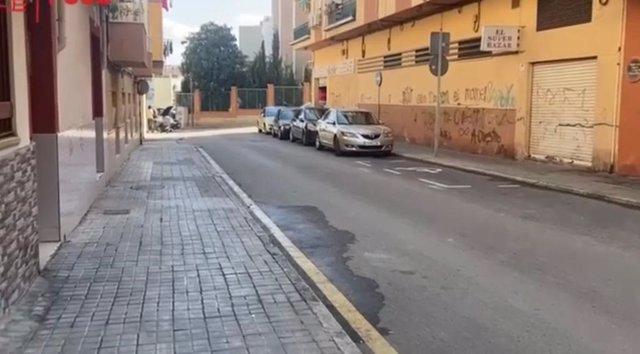Una de las 400 calles arregladas por el gobierno municipal de Jaén.