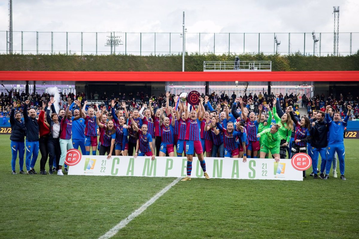 Women’s Barça, champion with a win in the Clásico