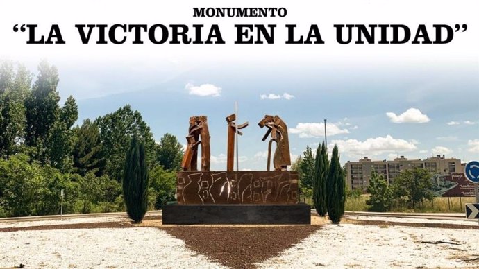 Escultura 'La victoria de la unidad', de Cuenca.