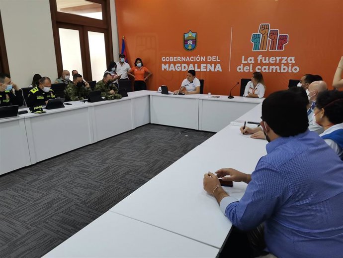 El senador de MÉS per Mallorca, Vicen Vidal, participa como observador electoral en el Puesto Unificado de Mando de El Magdalena