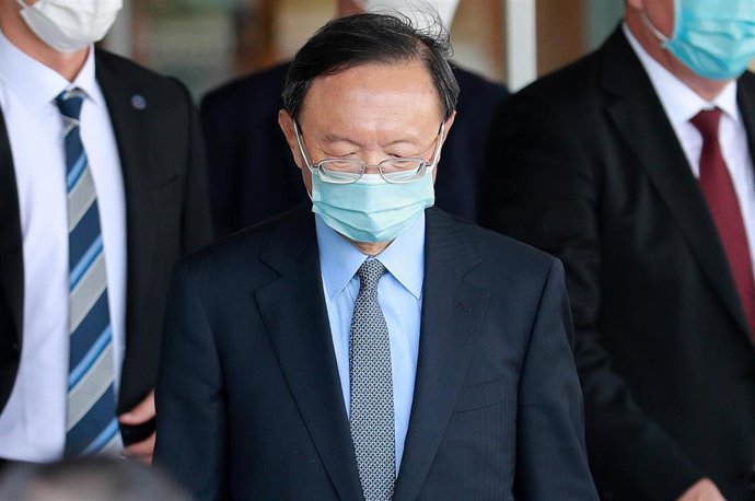 Archivo - El jefe diplomático del Partido Comunista chino, Yang Jiechi 