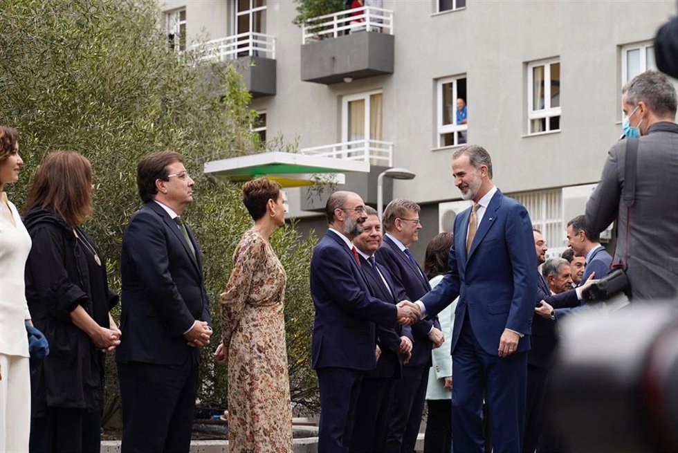 Lambán pide reorientar los fondos europeos para atender los nuevos problemas geneados por la guerra de Ucrania.