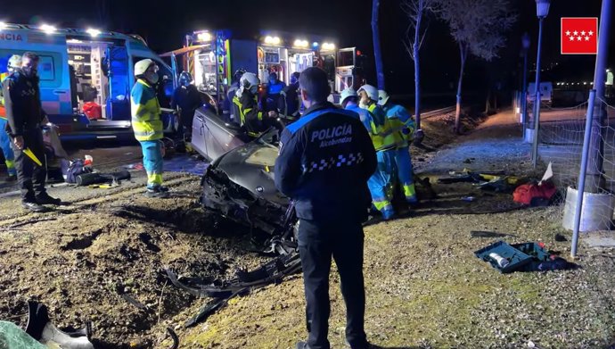 Accidente de tráfico en Alcobendas