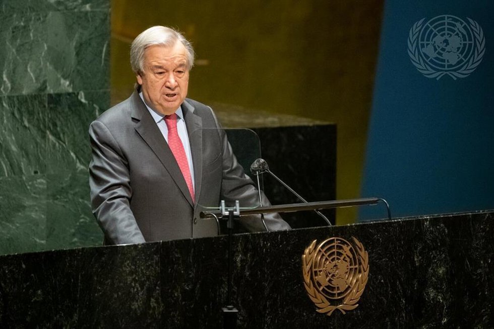 El secretario general de la ONU, António Guterres