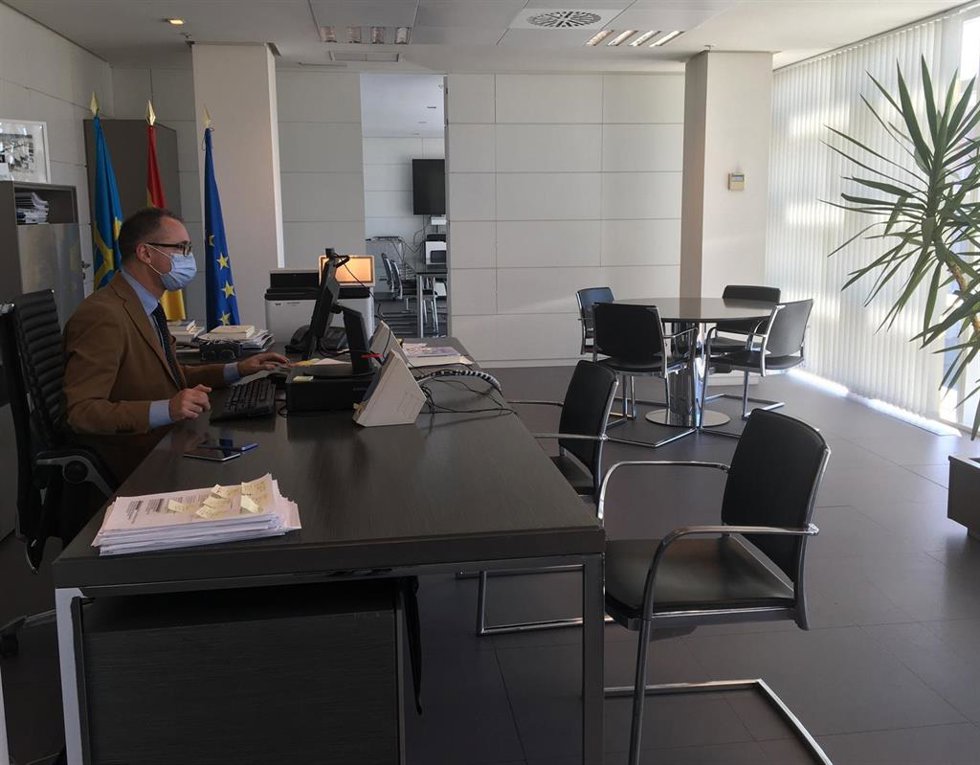 Archivo - El consejero de Salud del Gobierno asturiano, Pablo Fernández