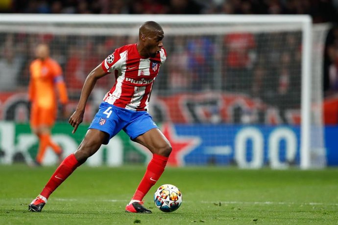 Geoffrey Kondogbia con el Atlético de Madrid
