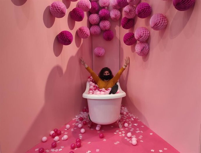 Uno de los espacios de la exposición '#InspirArte' que se puede visitar en Vallsur.