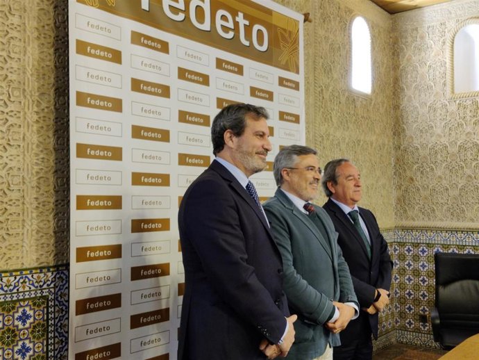 El presidente de de la Federación Empresarial Toledana (Fedeto), Javier de Antonio Arribas