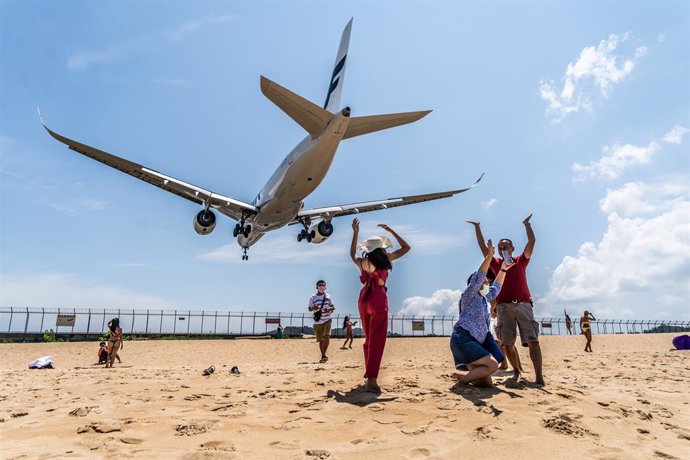 Turistas en Phuket, Tailandia