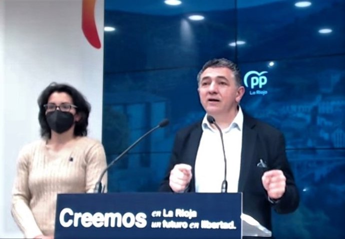 Carlos Cuevas, en la rueda de prensa