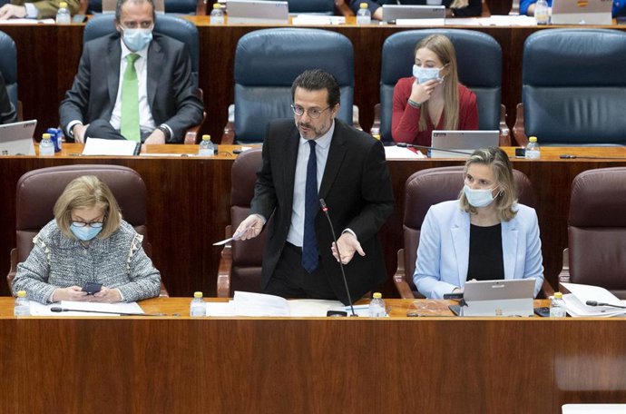 El consejero de Economía, Hacienda y Empleo de la Comunidad de Madrid, Javier Fernández-Lasquetty.