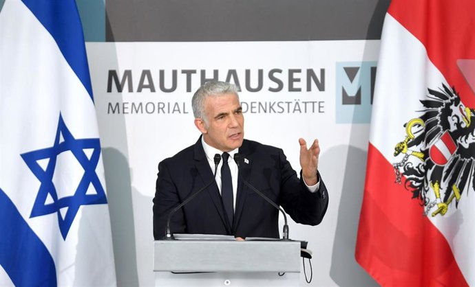 Archivo - El ministro de Exteriores israelí, Yair Lapid.